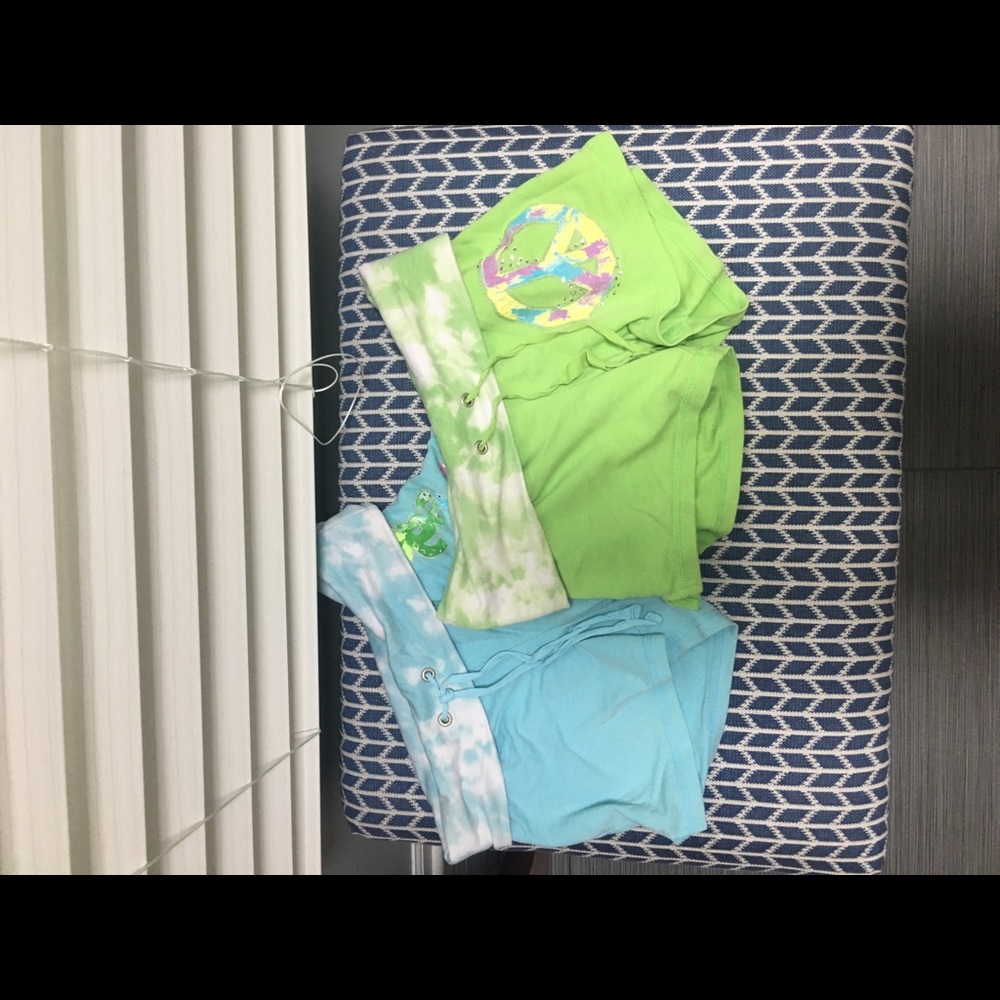 Justice shorts bundle. Kids size 10
